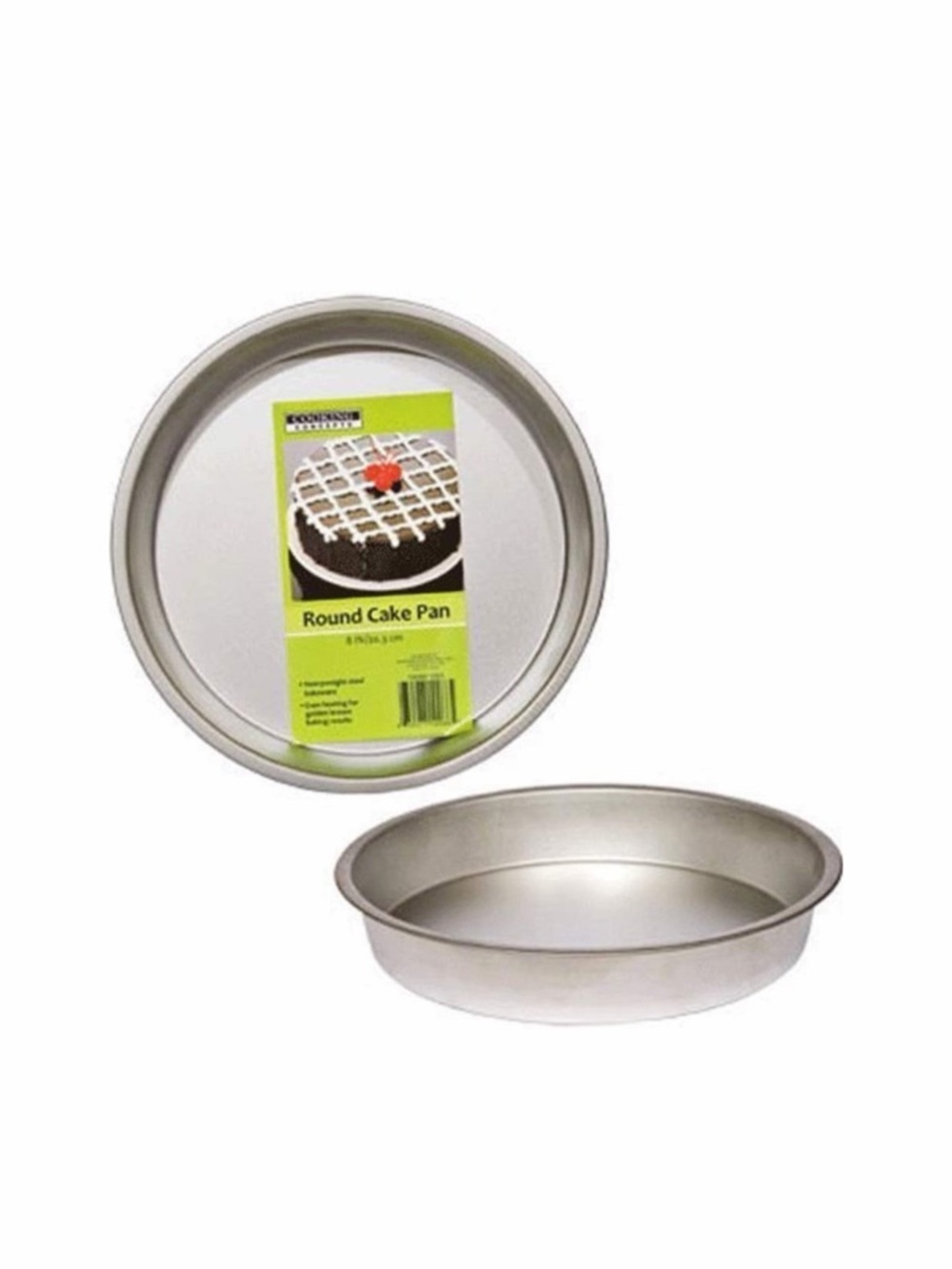 Set of 2 8” Round Cake Pans Baking Pan NEW